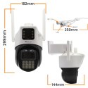 Kamera IP Orllo Z19 dual obrotowa zewnętrzna Wi-Fi 2Mpx Kamera IP Orllo Z19 dual obrotowa zewnętrzna Wi-Fi 2Mpx
