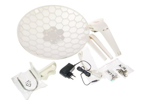 MIKROTIK ROUTERBOARD Wireless Wire Dish (RBLHGG-60adkit) MIKROTIK ROUTERBOARD Wireless Wire Dish (RBLHGG-60adkit)