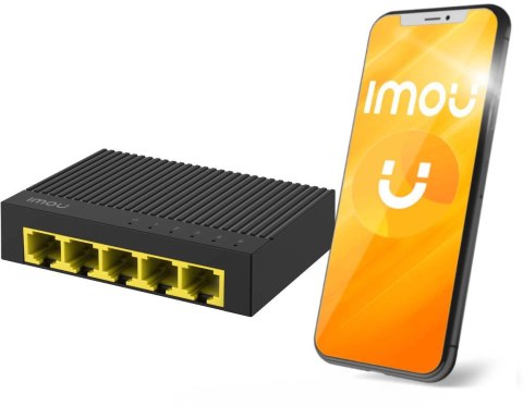 Switch Imou 5-portowy SG105C plastikowa obudowa Switch Imou 5-portowy SG105C plastikowa obudowa