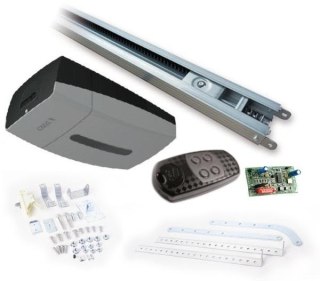 Zestaw do bram garażowych CAME VER06DES TOP z szyną 2-częściową na łańcuchu o dł. 330cm.