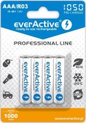 Akumulatorki AAA / R03 Ni-MH everActive 1050mAh Proffesional Line (box 4 szt.)