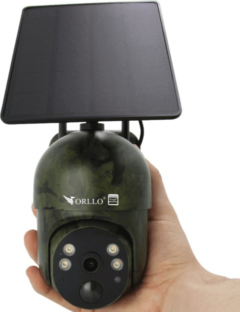 Kamera IP Orllo Bezprzewodowa 4G LTE Obrotowa z Panelem Solarnym ORLLO TZ1 MORO Kamera IP Orllo Bezprzewodowa 4G LTE Obrotowa z Panelem Solarnym ORLLO TZ1 MORO