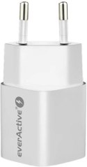 ŁADOWARKA SIECIOWA everActive GaN SC-390Q 30W 1xUSB-C 1xUSB-A PD PPS