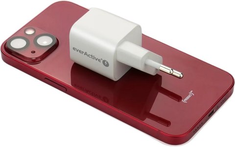 ŁADOWARKA SIECIOWA everActive GaN SC-390Q 30W 1xUSB-C 1xUSB-A PD PPS ŁADOWARKA SIECIOWA everActive GaN SC-390Q 30W 1xUSB-C 1xUSB-A PD PPS