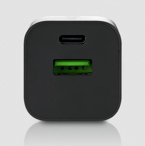 ŁADOWARKA SIECIOWA everActive GaN SC-390QB 30W 1xUSB-C 1xUSB-A PD PPS ŁADOWARKA SIECIOWA everActive GaN SC-390QB 30W 1xUSB-C 1xUSB-A PD PPS