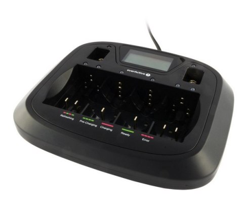 Ładowarka procesorowa do akumulatorków AA / AAA / C / D / 6F22 / 9V everActive NC-900U Ładowarka procesorowa do akumulatorków AA / AAA / C / D / 6F22 / 9V everActive NC-900U