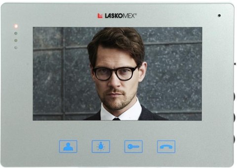 Laskomex Monitor MVC-8151 SREBRNY KOLOR 7" Laskomex Monitor MVC-8151 SREBRNY KOLOR 7"