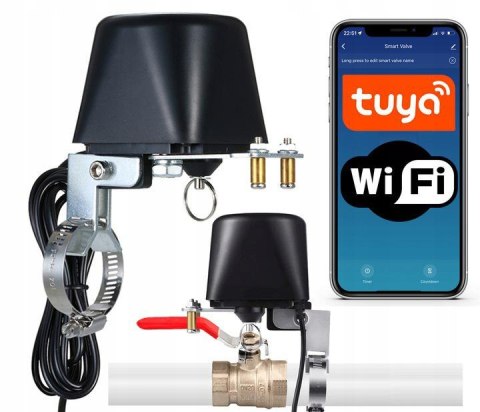 MBG Line Siłownik do zaworów kulowych WIFI TUYA FM400A MBG Line Siłownik do zaworów kulowych WIFI TUYA FM400A