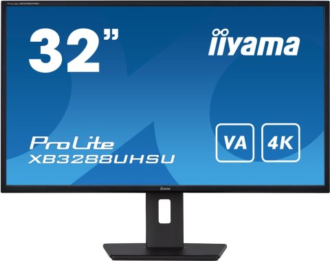 Monitor LED IIYAMA XB3288UHSU-B5 VA HDMI DisplayPort USB Monitor LED IIYAMA XB3288UHSU-B5 VA HDMI DisplayPort USB