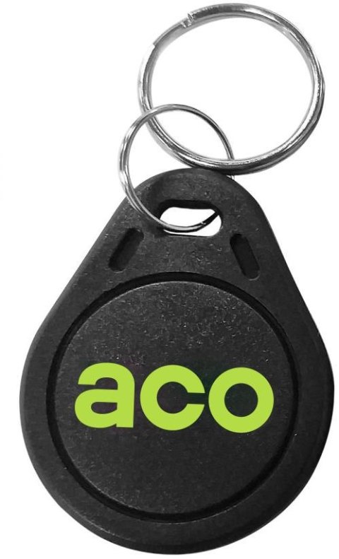 ACO TR-ACO sz. Brelok UNIQUE (logo ACO, kolor czarny) ACO TR-ACO sz. Brelok UNIQUE (logo ACO, kolor czarny)