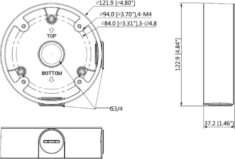 ADAPTER DAHUA PFA13C ADAPTER DAHUA PFA13C