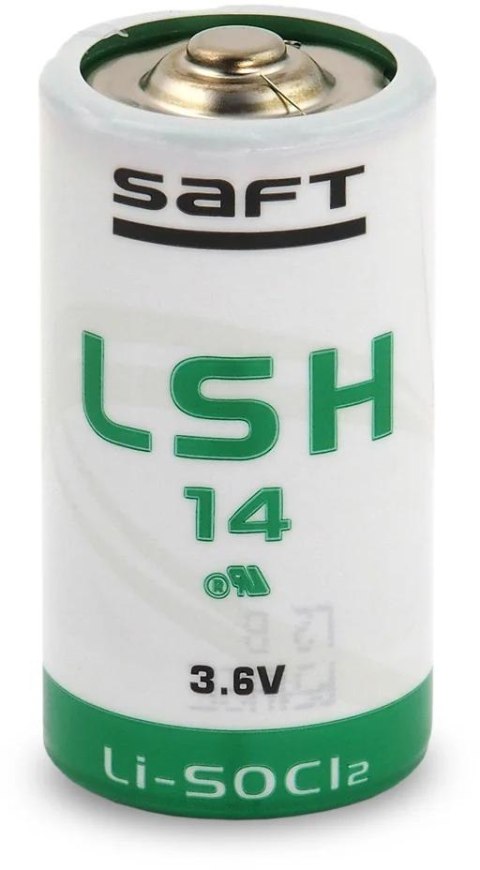 Bateria LSH14 C / R14 LiSOCl2 SAFT 3,6V 5800mAh (1 szt.) Bateria LSH14 C / R14 LiSOCl2 SAFT 3,6V 5800mAh (1 szt.)