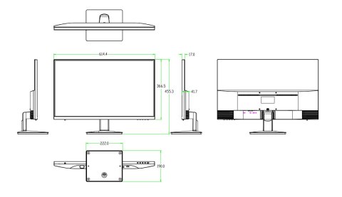 Monitor 27" Dahua LM27-L200 Monitor 27" Dahua LM27-L200