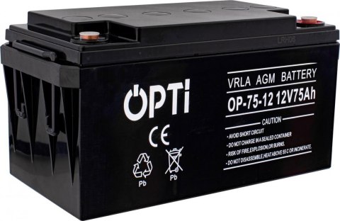 Akumulator Volt Polska AGM Opti 75Ah Akumulator Volt Polska AGM Opti 75Ah