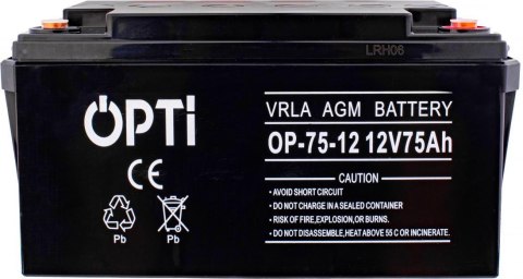 Akumulator Volt Polska AGM Opti 75Ah Akumulator Volt Polska AGM Opti 75Ah