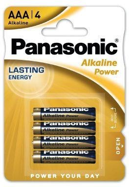 Bateria LR03 4BP (AAA) PANASONIC Alcaline (blister 4 szt.) Bateria LR03 4BP (AAA) PANASONIC Alcaline (blister 4 szt.)