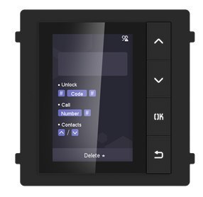 Moduł wyświetlacza HIKVISION DS-KD-DIS Moduł wyświetlacza HIKVISION DS-KD-DIS