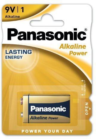 Bateria 6LR61 PANASONIC 9V Alcaline (blister 1 szt.) Bateria 6LR61 PANASONIC 9V Alcaline (blister 1 szt.)