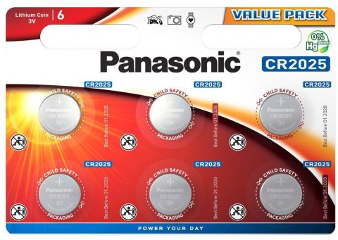 Bateria CR2025 PANASONIC (1 szt.) Bateria CR2025 PANASONIC (1 szt.)