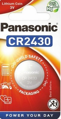 Bateria CR2430 1BL PANASONIC 3V 300mAh (1 szt.) Bateria CR2430 1BL PANASONIC 3V 300mAh (1 szt.)