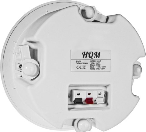 GŁOŚNIK SUFITOWY PA HQM-SOZ1625 16W 100V BIAŁY GŁOŚNIK SUFITOWY PA HQM-SOZ1625 16W 100V BIAŁY