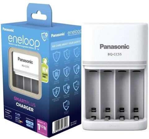 Ładowarka do akumulatorków Ni-MH Panasonic Eneloop BQ-CC55 EKO Ładowarka do akumulatorków Ni-MH Panasonic Eneloop BQ-CC55 EKO