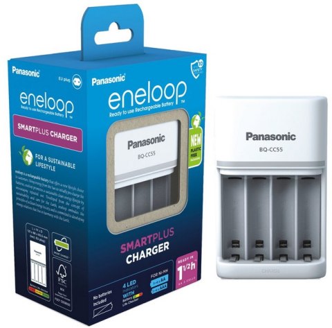 Ładowarka do akumulatorków Ni-MH Panasonic Eneloop BQ-CC55 EKO Ładowarka do akumulatorków Ni-MH Panasonic Eneloop BQ-CC55 EKO