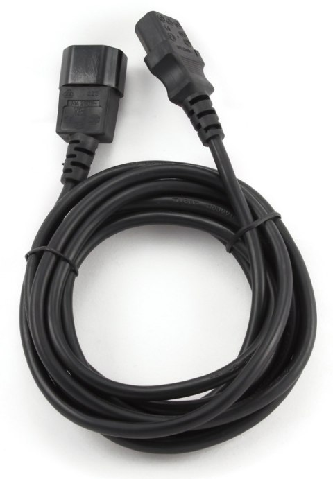 PRZEDŁUŻACZ KABLA ZASILAJĄCEGO VDE IEC 320 C13 / C14 1.8M Lanberg PRZEDŁUŻACZ KABLA ZASILAJĄCEGO VDE IEC 320 C13 / C14 1.8M Lanberg