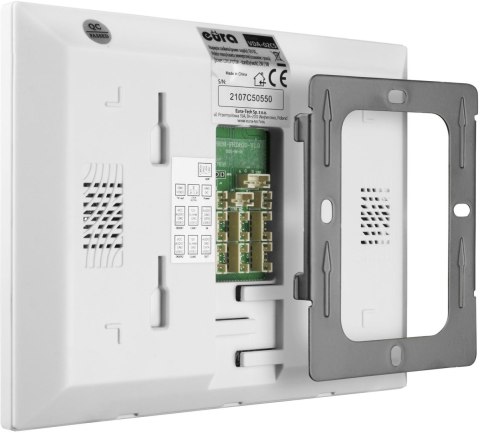 WIDEODOMOFN EURA VDP-80C5 2-rodzinny, biały WIDEODOMOFN EURA VDP-80C5 2-rodzinny, biały