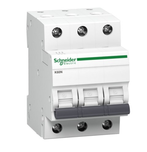 Wyłącznik nadprądowy 3P C 20A 6kA AC K60N A9K02320, Schneider Wyłącznik nadprądowy 3P C 20A 6kA AC K60N A9K02320, Schneider