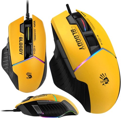 Mysz przewodowa A4tech Bloody W95 Max USB Sports Lime Mysz przewodowa A4tech Bloody W95 Max USB Sports Lime