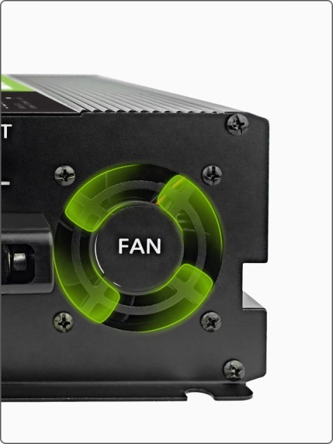 PRZETWORNICA NAPIĘCIA Green Cell PowerInverter LCD 12V / 230V 2000W/4000W CZYSTA SINUSOIDA PRZETWORNICA NAPIĘCIA Green Cell PowerInverter LCD 12V / 230V 2000W/4000W CZYSTA SINUSOIDA
