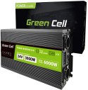 PRZETWORNICA NAPIĘCIA Green Cell PowerInverter LCD 24V / 230V 3000/6000W CZYSTA SINUSOIDA PRZETWORNICA NAPIĘCIA Green Cell PowerInverter LCD 24V / 230V 3000/6000W CZYSTA SINUSOIDA