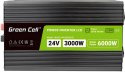 PRZETWORNICA NAPIĘCIA Green Cell PowerInverter LCD 24V / 230V 3000/6000W CZYSTA SINUSOIDA PRZETWORNICA NAPIĘCIA Green Cell PowerInverter LCD 24V / 230V 3000/6000W CZYSTA SINUSOIDA