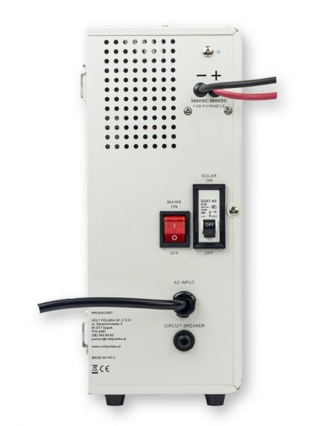Przetwornica solarna VOLT POLSKA GREEN BOOST PRO 4000 SINUS (160-500VDC) Przetwornica solarna VOLT POLSKA GREEN BOOST PRO 4000 SINUS (160-500VDC)