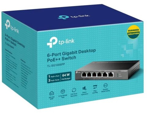 SWITCH TP-LINK TL-SG1006PP (PoE++) SWITCH TP-LINK TL-SG1006PP (PoE++)