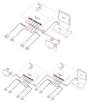 Switch 6-portowy S64H z zasilaczem do 4 kamer IP w obudowie hermetycznej