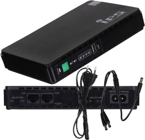 UPS ZASILACZ AWARYJNY IPS RouterUPS-15-PoE 15W 8800mAh UPS ZASILACZ AWARYJNY IPS RouterUPS-15-PoE 15W 8800mAh