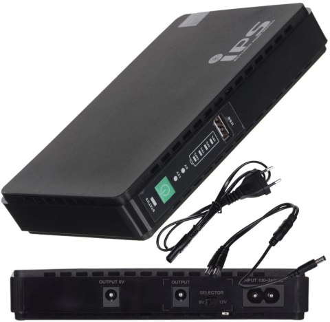 UPS ZASILACZ AWARYJNY IPS RouterUPS-30 30W 8800mAh UPS ZASILACZ AWARYJNY IPS RouterUPS-30 30W 8800mAh