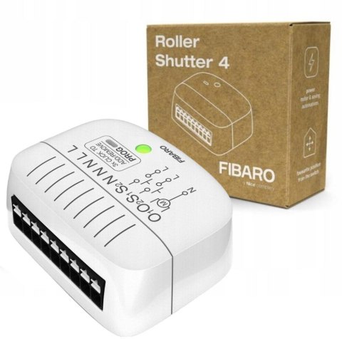 Moduł sterowania roletami Roller Shutter 4 FIBARO FGR-224 Moduł sterowania roletami Roller Shutter 4 FIBARO FGR-224