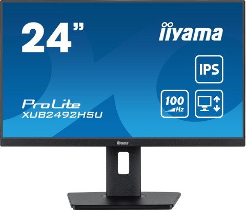 Monitor LED IIYAMA XUB2492HSU-B6 24 cale IPS HDMI DP USB 0,4ms 100Hz Monitor LED IIYAMA XUB2492HSU-B6 24 cale IPS HDMI DP USB 0,4ms 100Hz