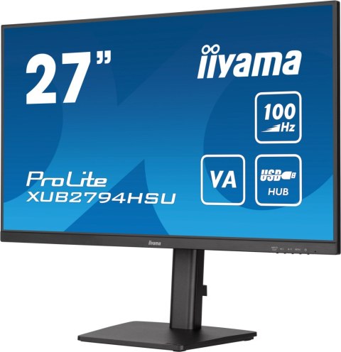 Monitor LED IIYAMA XUB2794HSU-B6 27 cali VA 100Hz 1ms HAS Pivot Monitor LED IIYAMA XUB2794HSU-B6 27 cali VA 100Hz 1ms HAS Pivot