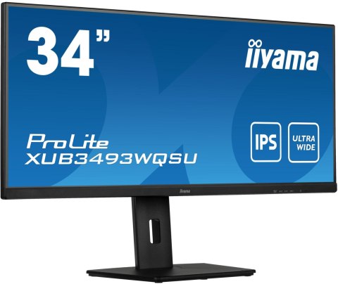 Monitor LED IIYAMA XUB3493WQSU-B5 34 cale Ultra Wide Monitor LED IIYAMA XUB3493WQSU-B5 34 cale Ultra Wide