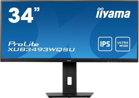 Monitor LED IIYAMA XUB3493WQSU-B5 34 cale Ultra Wide Monitor LED IIYAMA XUB3493WQSU-B5 34 cale Ultra Wide