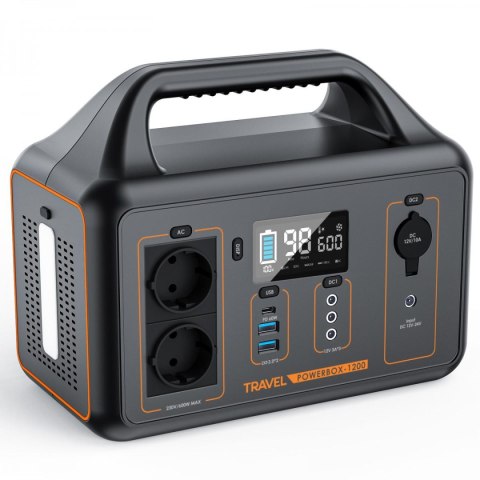 Przenośna stacja zasilania Volt Polska TRAVEL POWERBOX OPTI 1200 Przenośna stacja zasilania Volt Polska TRAVEL POWERBOX OPTI 1200