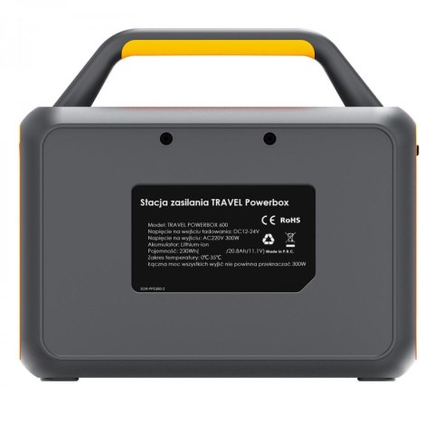 Przenośna stacja zasilania Volt Polska TRAVEL POWERBOX OPTI 600 Przenośna stacja zasilania Volt Polska TRAVEL POWERBOX OPTI 600
