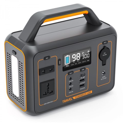 Przenośna stacja zasilania Volt Polska TRAVEL POWERBOX OPTI 600 Przenośna stacja zasilania Volt Polska TRAVEL POWERBOX OPTI 600