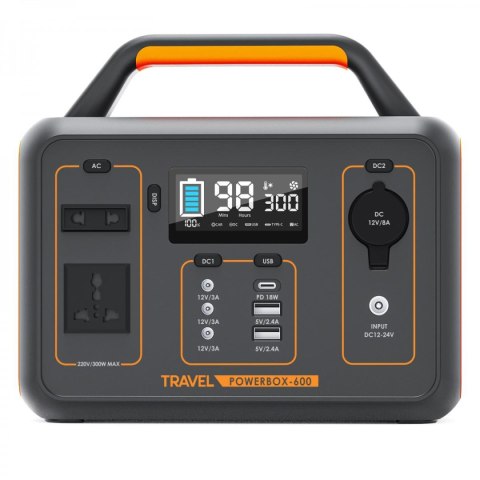 Przenośna stacja zasilania Volt Polska TRAVEL POWERBOX OPTI 600 Przenośna stacja zasilania Volt Polska TRAVEL POWERBOX OPTI 600