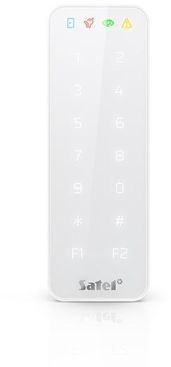 SATEL Klawiatura z czytnikiem kart zbliżeniowych SO-MF5-W bialy SATEL Klawiatura z czytnikiem kart zbliżeniowych SO-MF5-W bialy