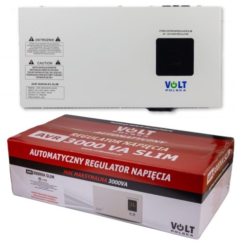 Stabilizator napięcia Volt Polska AVR 3000VA Slim Stabilizator napięcia Volt Polska AVR 3000VA Slim